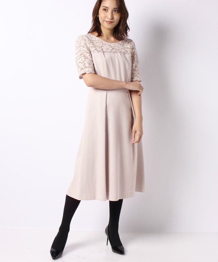 セール セットアップ対応商品 コードレース ドビーシシュウワンピース アナイ Anayi Magaseek