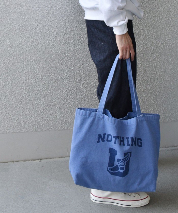 Nothing Usual プリント トートバック シップス エニィ メンズ Ships Any Mens Magaseek