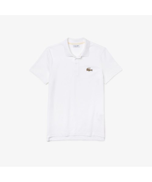 LACOSTE Mens(ラコステ　メンズ)/ヘリテージワニロゴポロシャツ/ホワイト