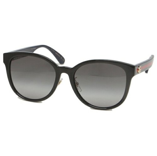 グッチ サングラス アイウェア レディース 56サイズ グレー ブラック アジアンフィット Gucci Gg0854sk 002 ウェリントン グッチ Gucci Magaseek