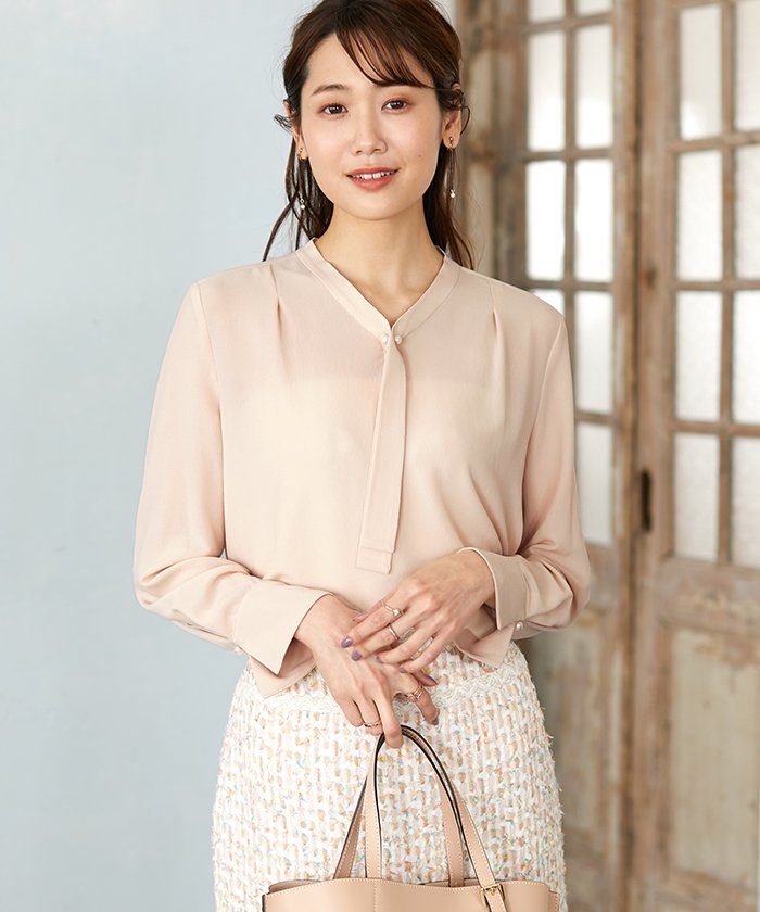 セール 30 Off ジョーゼットボウタイブラウス アナイ Anayi Magaseek