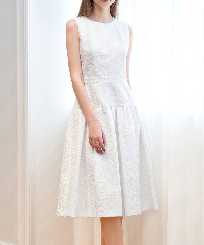 セール ジャガードノースリワンピース アナイ Anayi Magaseek