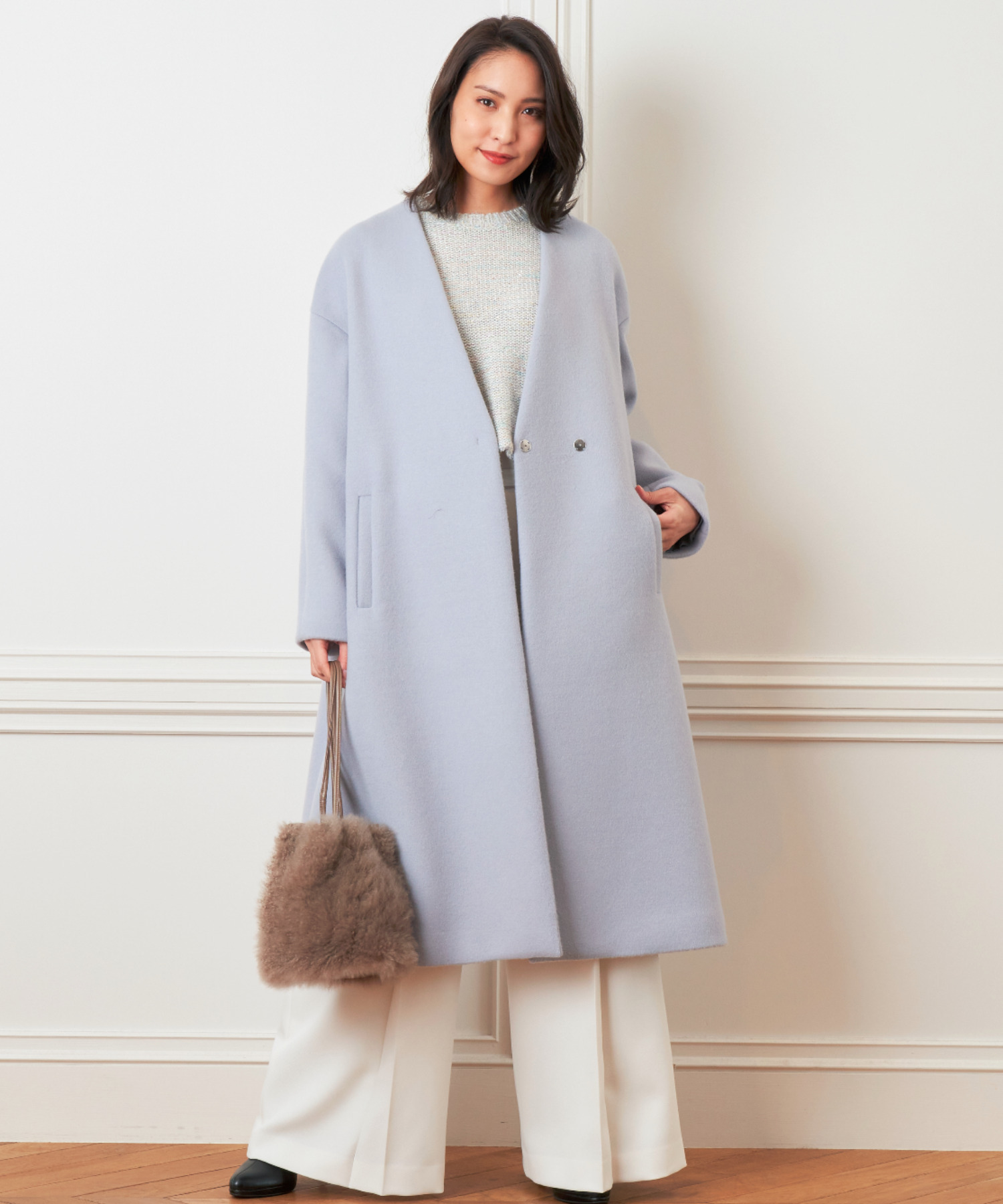 夜空 専用です。ANAYI ショートコート 38 | doppocucina.com.br