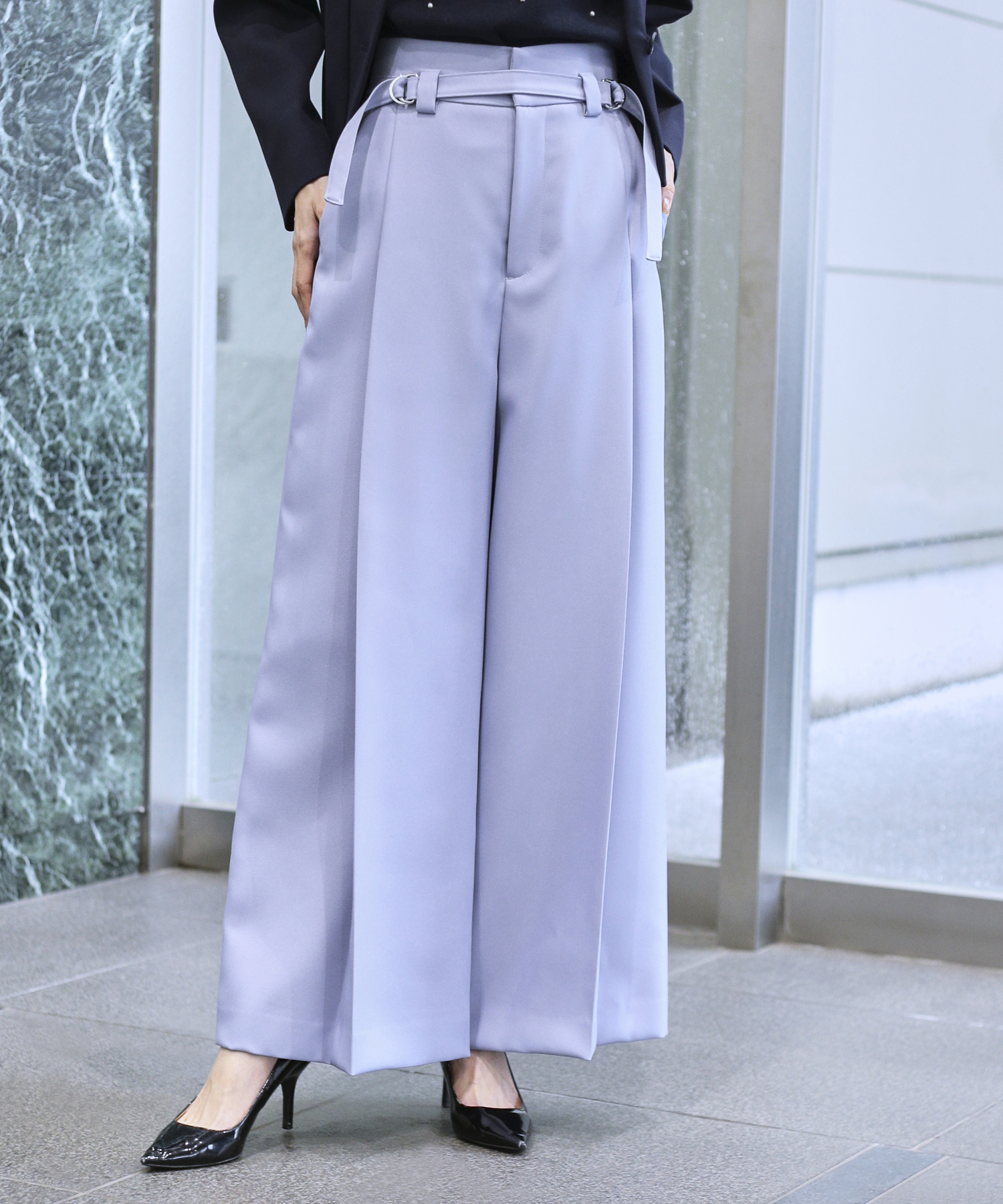 オンライン限定商品】 ANAYI リネンツイルワイドパンツ - その他 - www ...