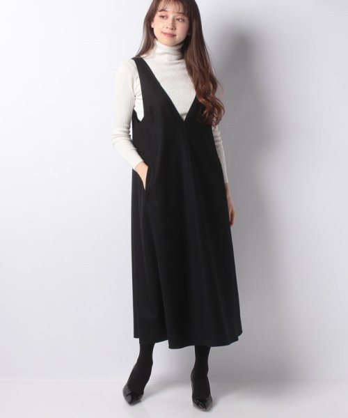 セール 50 Off ウールフラノジャンパースカートワンピース アナイ Anayi Magaseek