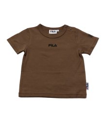 FILA(フィラ)/FILA／フィラロゴ半袖Tシャツ/ブラウン系1