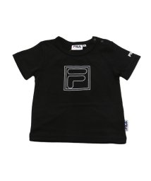 FILA(フィラ)/FILA／フィラロゴ半袖Tシャツ/ブラック系2