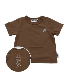 FILA(フィラ)/FILA／フィラロゴ半袖Tシャツ/ブラウン系3