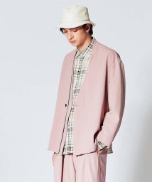 ノーカラージャケット ピンク 桃色 のファッション通販 Magaseek