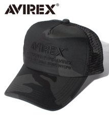 AVIREX(AVIREX)/AVIREX NUMBERING  MESH CAP/ブラック 