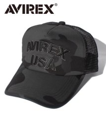 AVIREX(AVIREX)/AVIREX USA MESH CAP /ブラック 