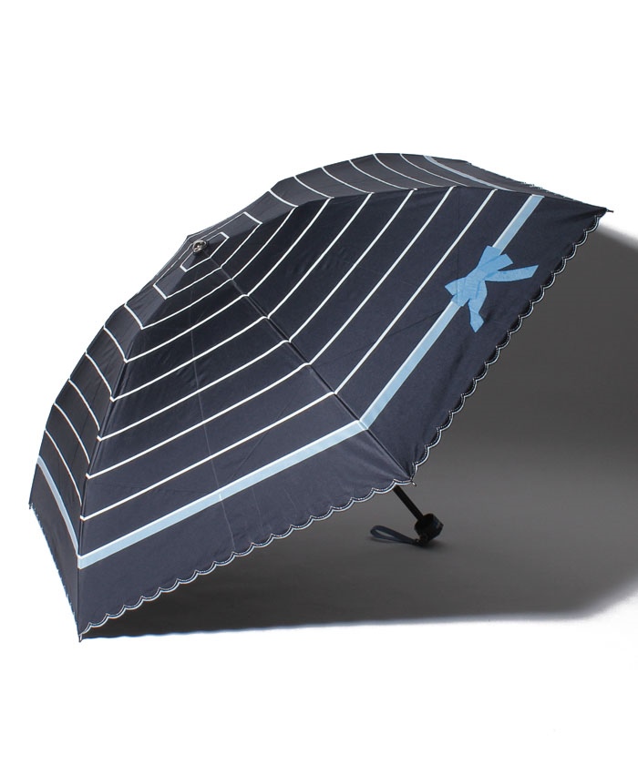 LANVIN en Bleu（ランバン オン ブルー）晴雨兼用折りたたみ日傘