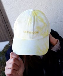 FRUIT OF THE LOOM(フルーツオブザルーム)/TIE DYE  LOW CAP/ｲｴﾛｰ