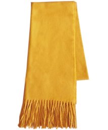 マフラー スカーフ ストール イエロー 黄色 のファッション通販 Magaseek