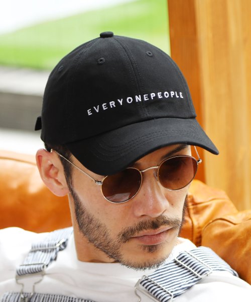 Everyonepeople 刺繍キャップ キャップ メンズ 帽子 ブランド つば 男性用 Cap ジギーズショップ Jiggys Shop Magaseek