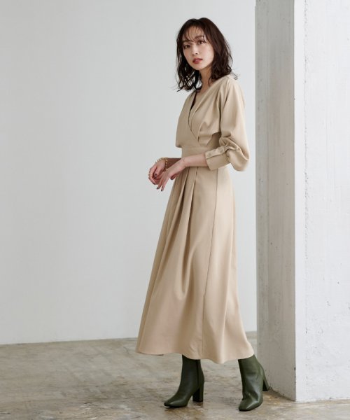 セール カシュクールワンピース ユアーズ Ur S Magaseek