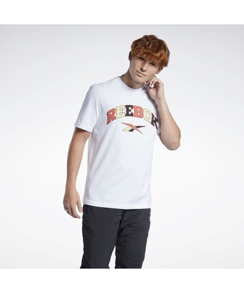 Reebok(リーボック)/クラシックス バスケットボール Tシャツ / Classics Basketball T－Shirt/ホワイト