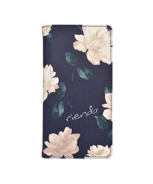 Iphone ケース Iphone12 Iphone12pro リエンダ Rienda プリント手帳 Lace Flower Iphone12 エムファクトリー Mーfactory Magaseek