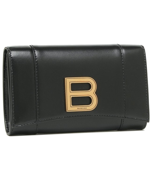 セール バレンシアガ 長財布 レディース アワー Balenciaga 1qj4m 1000 ブラック ゴールド バレンシアガ Balenciaga Magaseek