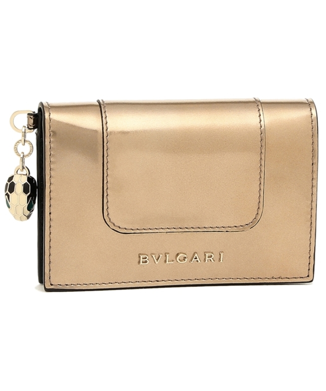 ブルガリ カードケース レディース セルペンティ BVLGARI 282033 ブラウン
