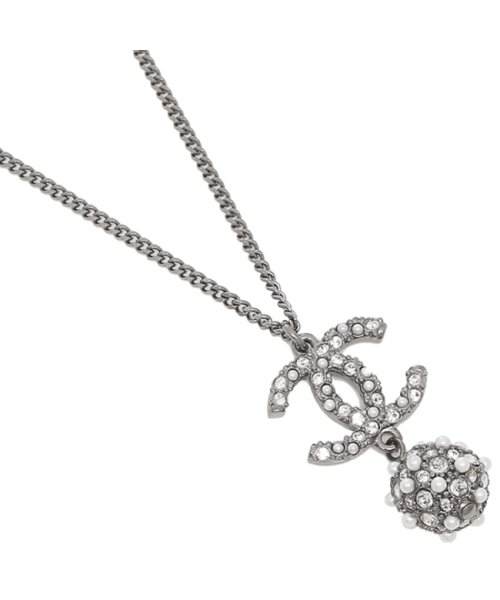 シャネル ネックレス ペンダント アクセサリー Ccマーク ココマーク シルバー レディース Chanel Ab47 B N51 シャネル Chanel Magaseek