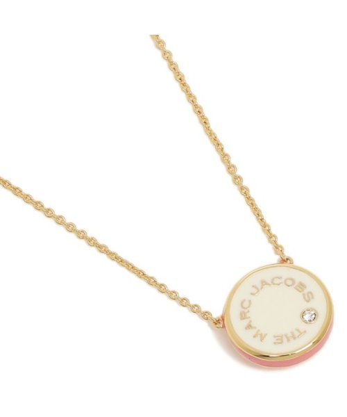 セール マークジェイコブス ネックレス ザ メダリオン ペンダント ゴールド ピンク レディース Marc Jacobs M 109 マークジェイコブス Marc Jacobs Magaseek