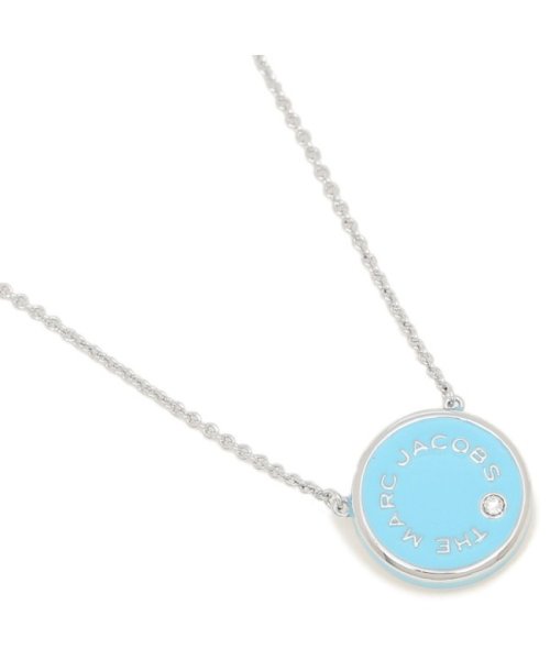 セール マークジェイコブス ネックレス ペンダント アクセサリー ザ メダリオン シルバー ブルー ホワイト レディース Marc Jacobs M 44 マークジェイコブス Marc Jacobs Magaseek