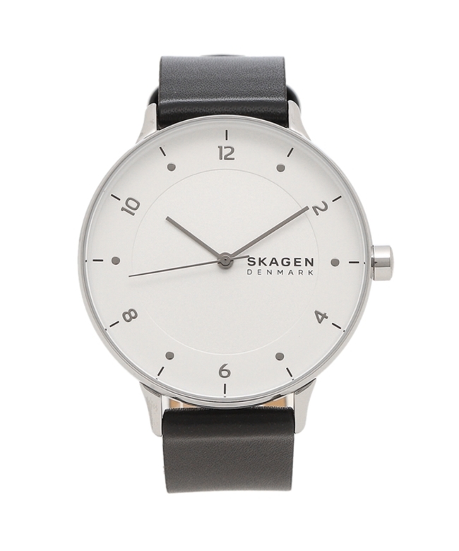 スカーゲン 腕時計 レディース リース ホワイト ブラック SKAGEN