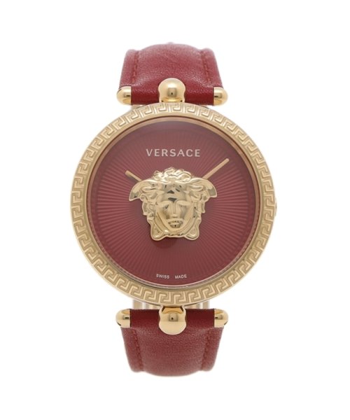 VERSACE(ヴェルサーチェ)/ヴェルサーチ 腕時計 レディース PALAZZO EMPIRE パラッツォエンパイア 34MM VERSACE VECQ00418 レッド ゴールド/その他