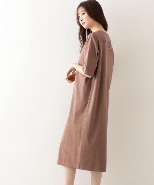 バックプリントワンピース ナチュラルビューティーベーシック Natural Beauty Basic Magaseek