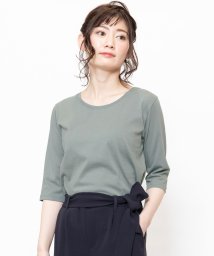 mili an deni/レディース トップス 5分袖 Tシャツ ボーダー カットソー シンプル 無地/503871397