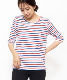 mili an deni(ミリアンデニ)/レディース トップス 5分袖 Tシャツ ボーダー カットソー シンプル 無地/オフホワイト系9