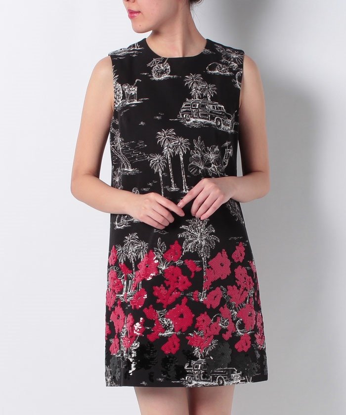 セール 60 Off N21トロピカルpt Aラインワンピース エッセンス オブ アナイ Essence Of Anayi Magaseek