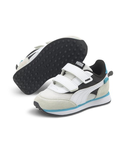 PUMA(プーマ)/ベビー フューチャーライダー アニマルズ V INF スニーカー 12－16cm/PUMABLACK-PUMAWHITE