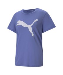 PUMA(プーマ)/EVOSTRIPE Tシャツ ウィメンズ/HAZYBLUE