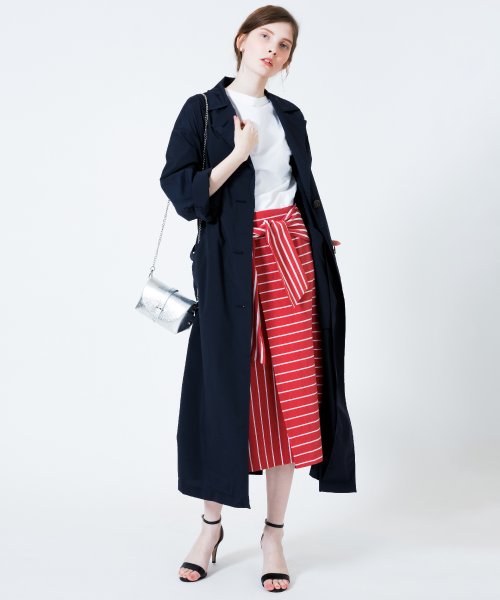 セール ポリタイプライターコート アルアバイル Allureville Magaseek