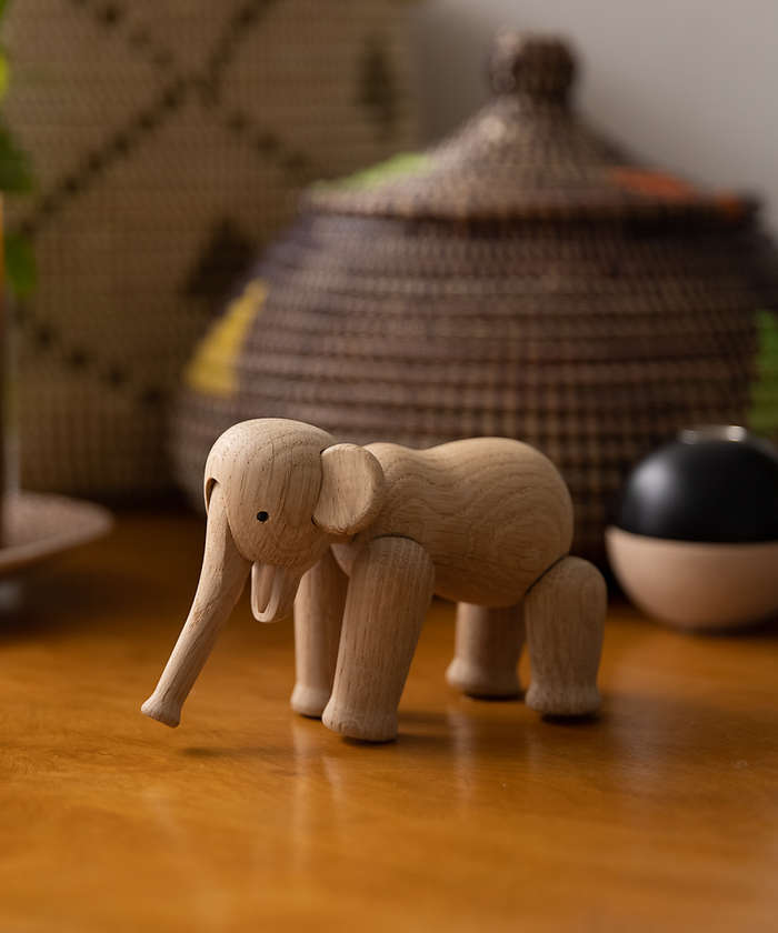 ローゼンダール ゾウ（ROSENDAL Elephant,solid oak）