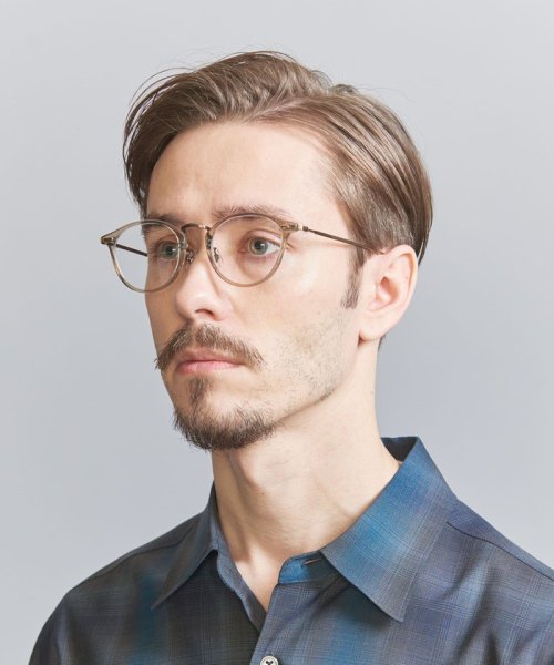 BEAUTY&YOUTH UNITED ARROWS(ビューティーアンドユース　ユナイテッドアローズ)/【別注】 ＜KANEKO OPTICAL（金子眼鏡）＞ Logan/アイウェア MADE IN JAPAN/BEIGE