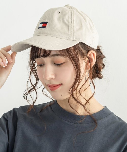 クーポン開催中 Tommy Hilfiger トミーヒルフィガー 帽子 ベースボール ローキャップ メンズ レディース カジュアル シンプル スポーツ コットン ロゴ オールシ ロッキーモンロー Rocky Monroe Magaseek