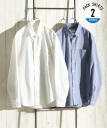 ikka(イッカ)/PACK Shirts(シャツ)2枚入り/ホワイト