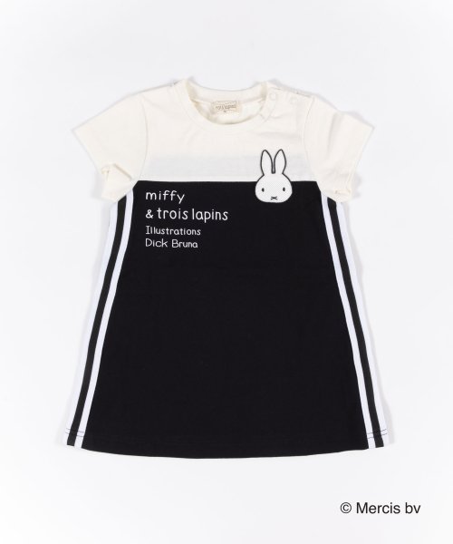 セール Troislapins トロワラパン Troislapins Miffy半袖ワンピース 80 90cm トロワラパン Troislapins Magaseek