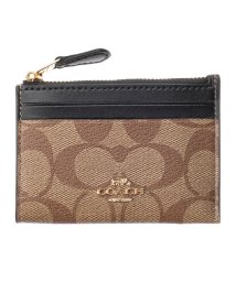 COACH(コーチ)/COACH OUTLET　F88208　カードケース/カーキ/ブラック