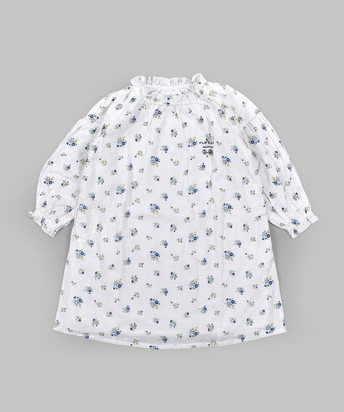 クーポン セール 60 Off フラワー 花 総柄 ワンピース 90 130cm ノイユ エーム べべ Noeil Aime Bebe Magaseek