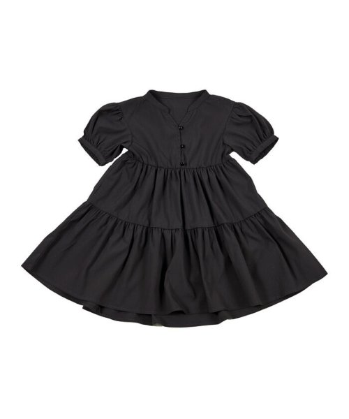 セール ギンガム サッカー ティアード フリル ワンピース 90 150cm ベベ Bebe Magaseek