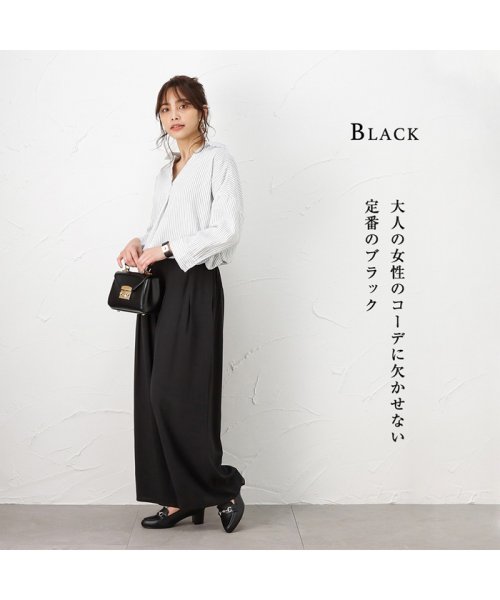 Navy ネイビー レーヨンワイドパンツ mh マックハウス レディース Mac House Women Magaseek