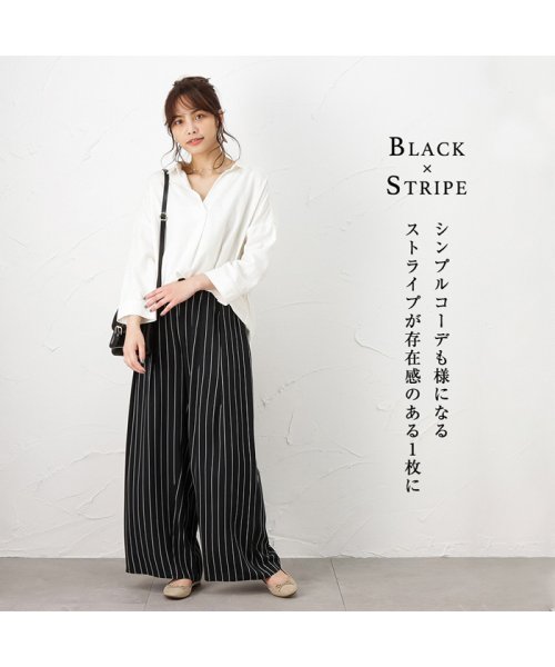 Navy ネイビー レーヨンワイドパンツ mh マックハウス レディース Mac House Women Magaseek