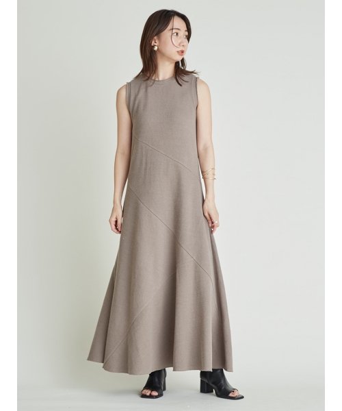 クォーターゲージニットジャージーワンピース フレイ アイディー Fray I D Magaseek