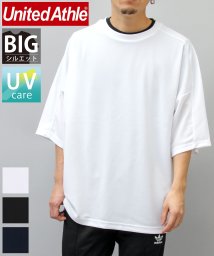 AMS SELECT(エーエムエスセレクト)/【United Athle/ユナイテッドアスレ】ドライアスレチックルーズフィットTシャツ/ビッグシルエット/ホワイト