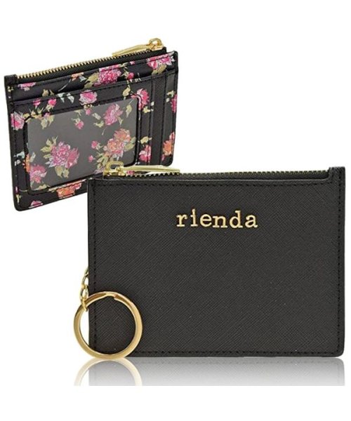 rienda(リエンダ)/【rienda】rienda リエンダ パスケース 定期入れ IDケース/ブラック系