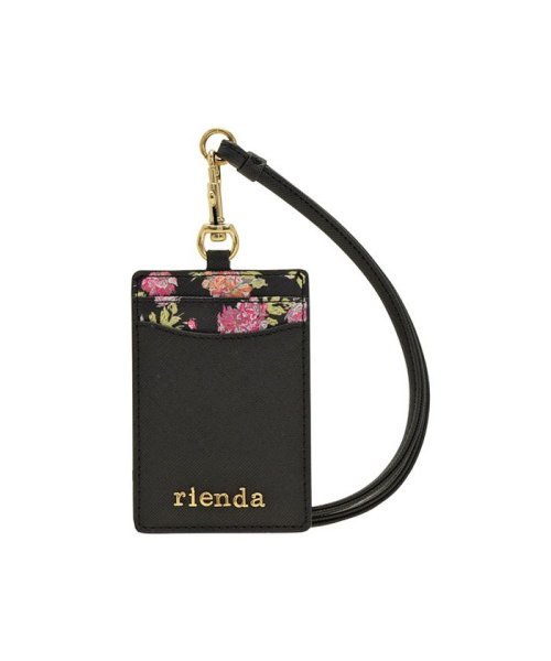 rienda(リエンダ)/【rienda】rienda リエンダ パスケース 定期入れ IDケース/ブラック系
